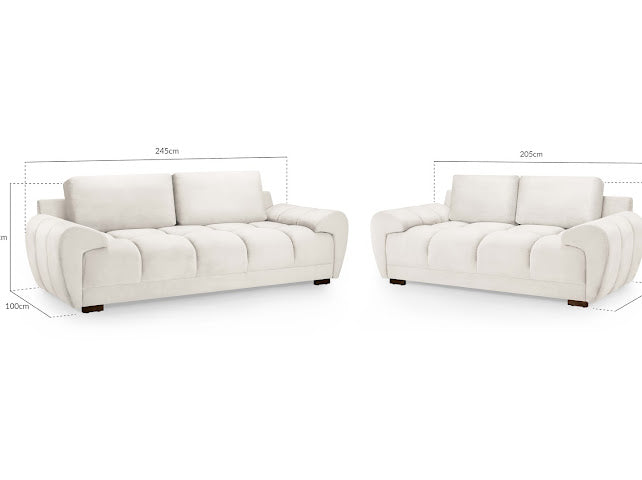 AZZURO 3+2 Seater Sofa Set