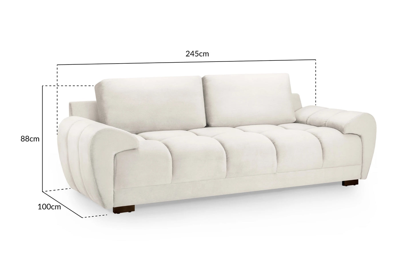 AZZURO 3 Seater Sofa