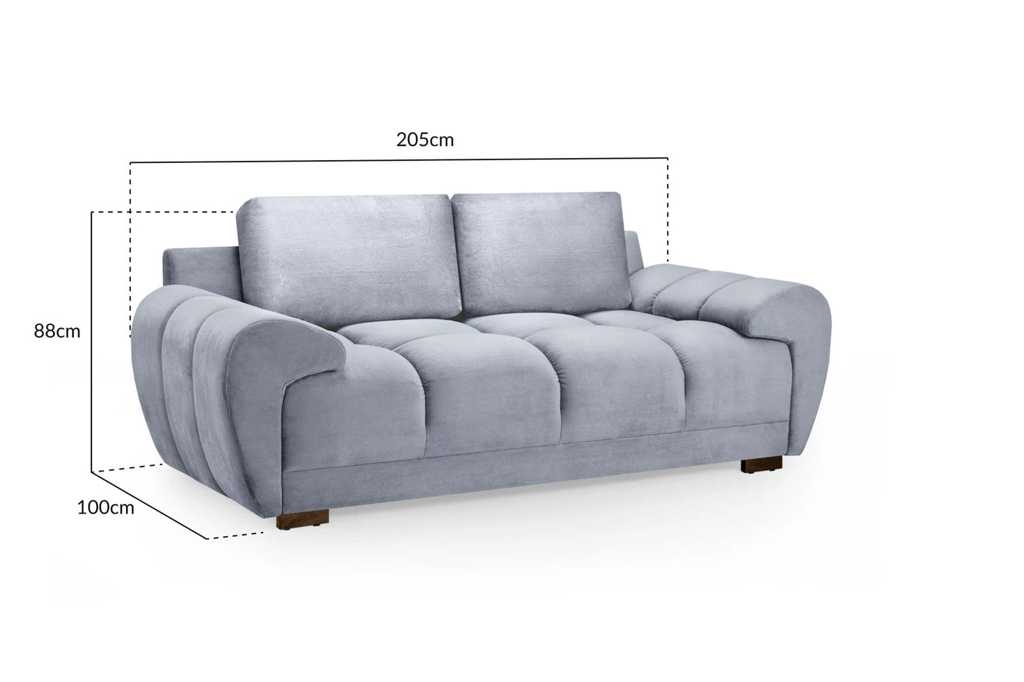 AZZURO 2 Seater Sofa