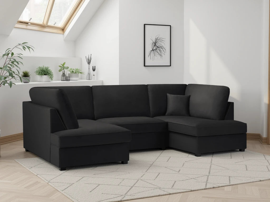 CARNABY U-Shape Sofa (Footstool Included)
