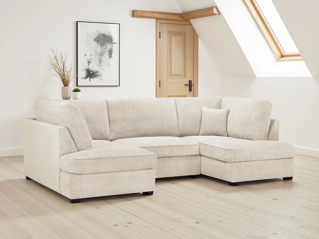 CARNABY U-Shape Sofa (Footstool Included)