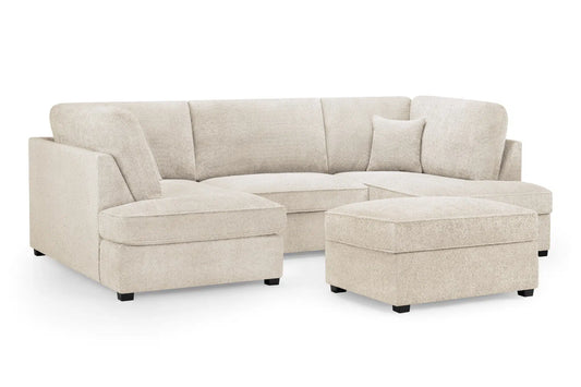 CARNABY U-Shape Sofa (Footstool Included)