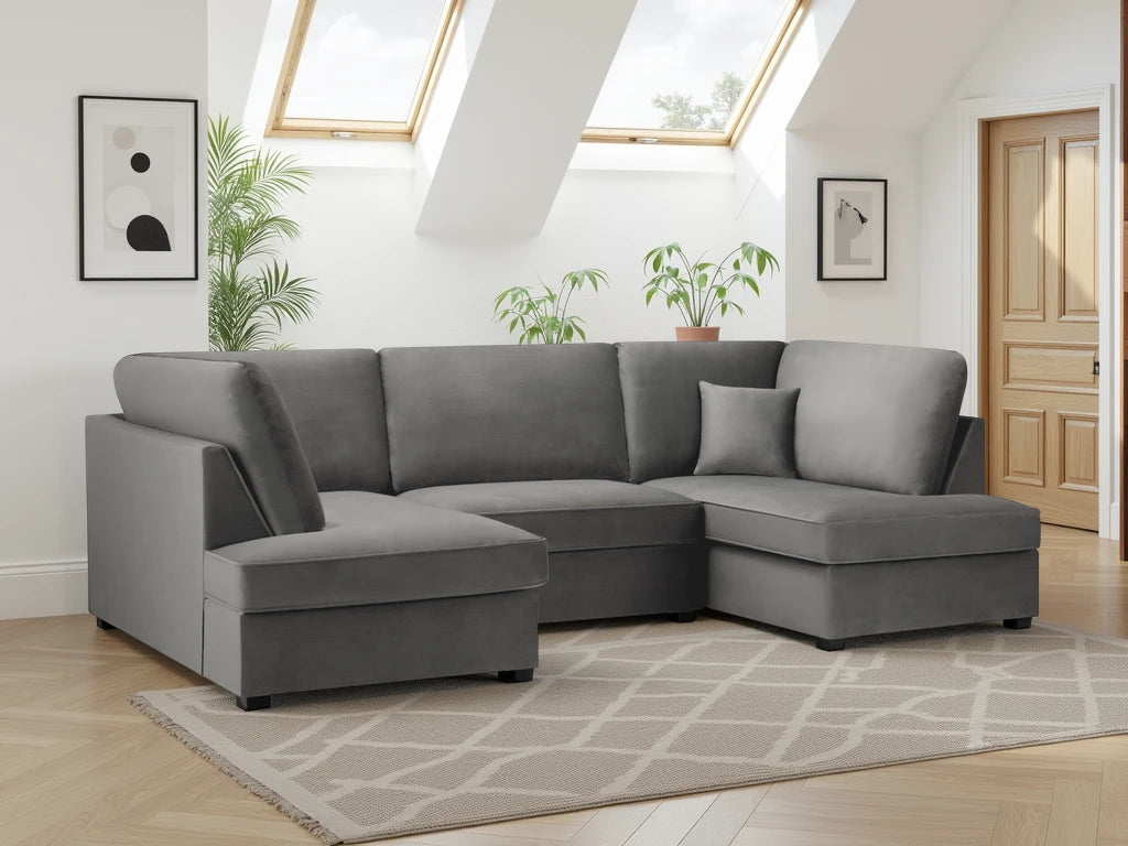 CARNABY U-Shape Sofa (Footstool Included)