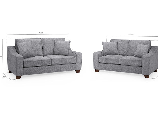 NEBRASKA 3+2 Seater Sofa Set