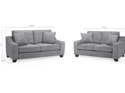 NEBRASKA 3+2 Seater Sofa Set