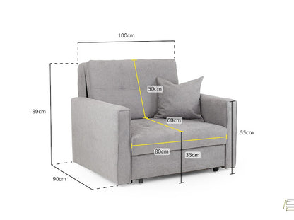 VIVA 3 Seater Sofabed