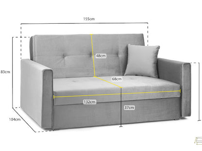 VIVA 2 Seater Sofabed
