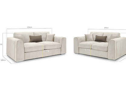 NAPLES 3+2 Sofa Set