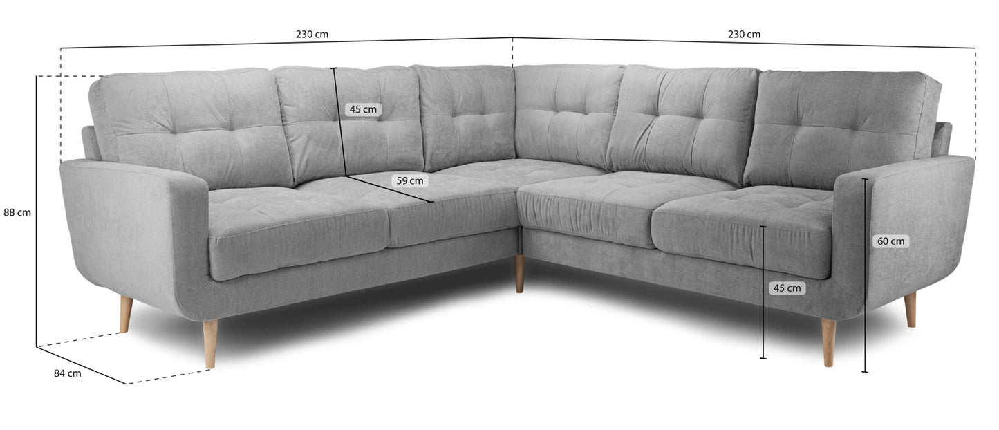 HENRY Large Corner Sofa