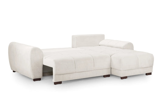 AZZURO Sofa Bed With Reversible Chaise