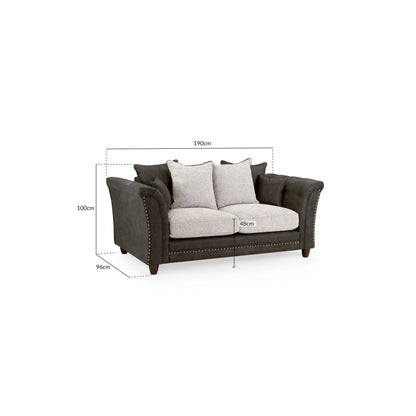 BELLA 2 Seater Sofa