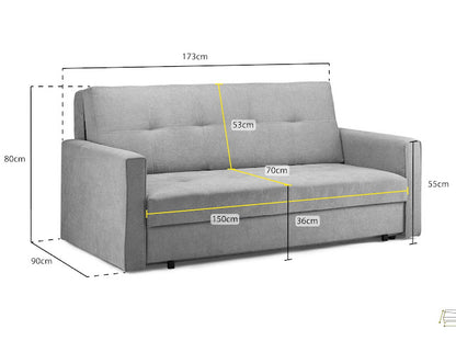 VIVA 3 Seater Sofabed