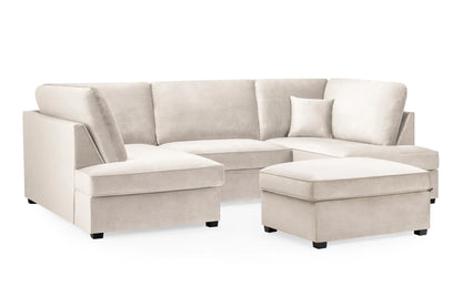 CARNABY U-Shape Sofa (Footstool Included)