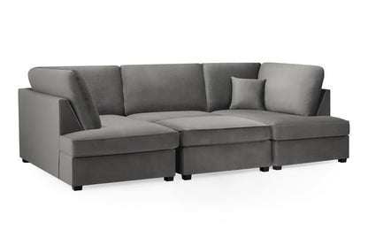 CARNABY U-Shape Sofa (Footstool Included)