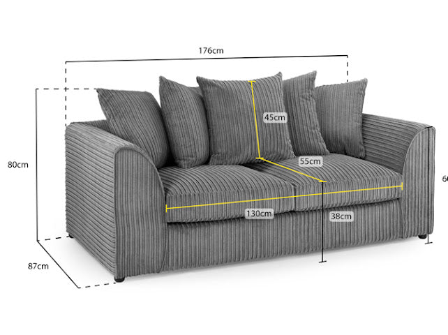HARLEY 3+2 Seater Sofa Set