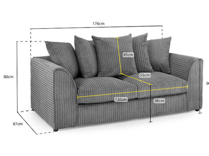 HARLEY 3+2 Seater Sofa Set