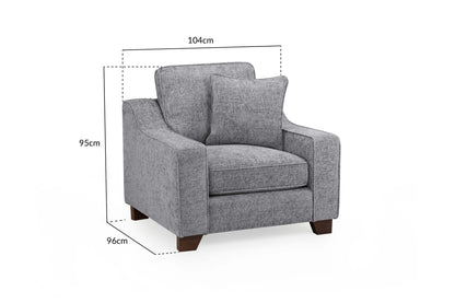 NEBRASKA 3+2 Seater Sofa Set
